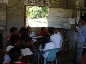 Educación ambiental: importancia de los murciélagos. Uxpanapa, Veracruz; 2012