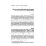 Las formas elementales de la vida universitaria