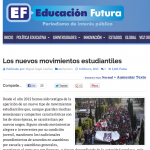 Los nuevos movimientos estudiantiles