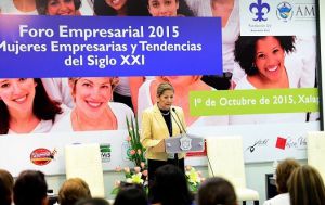 Liliana Betancourt Trevedhan. Foro Empresarial 2015 “Mujeres empresarias y tendencias del siglo XXI”.