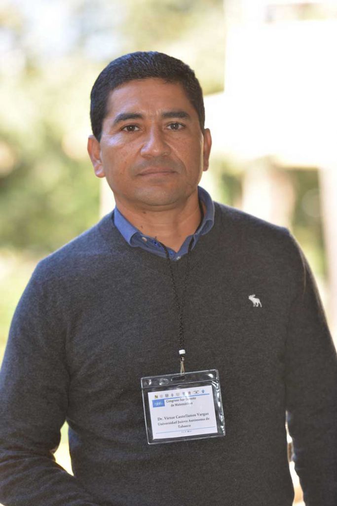 Víctor Castellanos Vargas, profesor e investigador de la UJAT