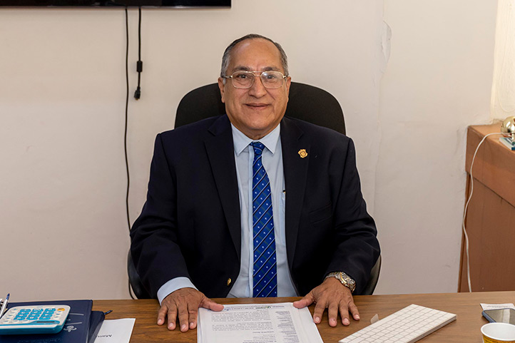 Pedro Gutiérrez Aguilar, director general del Área Académica de Ciencias de la Salud