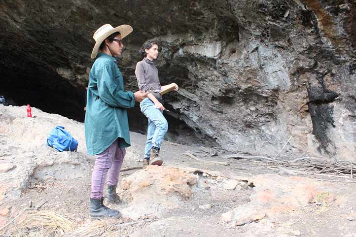 Estudiantes de la Universidad Veracruzana descubrieron arte rupestre