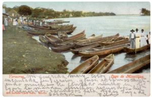 Fábrica de hielo que abastecía a las embarcaciones para asegurar la preservación de víveres, ca. 1908. Fotografía J. K.