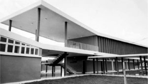 Instalaciones de la Facultad de Ingeniería. Veracruz, Ver. ca. 1960.