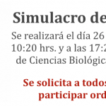 Imagen Simulacro de Evacuación