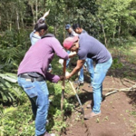 Imagen Estudiantes de nuevo ingreso hicieron prácticas en Agrobosque Kaná