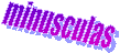 minusculas