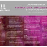 Imagen XXIII Festival de Teatro Universitario: Convocatoria para concurso de cartel
