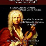 Imagen CIMI Xalapa invita al concierto en Sol Mayor de Antonio Vivaldi