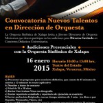 Imagen OSX invita a participar en la Convocatoria Nuevos Talentos en Dirección de Orquesta