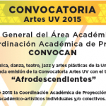 Imagen Convocatoria Artes UV 2015
