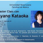 Imagen Master Class con Ayano Kataoka