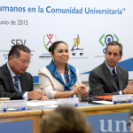 Imagen Discurso de la Dra. Sara Ladrón de Guevara en el marco del Foro “La reforma constitucional de derechos humanos en la comunidad universitaria”.