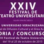Imagen Convocan al concurso de cartel para el XXIV Festival de Teatro Universitario