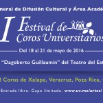 Imagen Primer Festival de Coros Universitarios