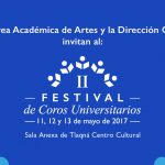 Imagen Programa II Festival de Coros Universitarios 2017
