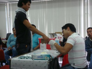 En prácticas del Taller: Héctor y Julio tallerconsejeria02