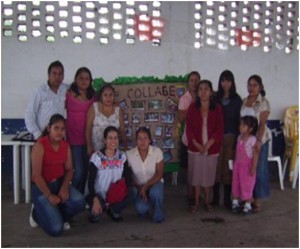 El grupo de Mujeres de Oportunidades (Foto: Liliana López)