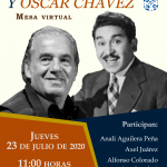 Imagen Mesa virtual «Recordando a ‘Chava’ Flores y Óscar Chávez»