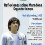 Imagen Segundo conversatorio «Reflexiones sobre Maradona»