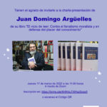 Imagen Charla-presentación Juan Domingo Argüelles