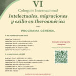 Imagen VI Coloquio Internacional: Intelectuales, Migración y Exilio en Iberoamérica