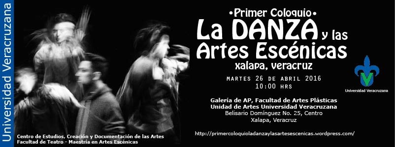 flyer (2) 1er. coloquio danza y artes escenicas