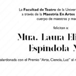 Imagen El CECDA felicita a la Mtra. Elizabeth Espíndola