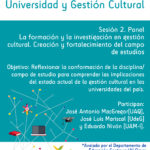 Imagen Sesión 2 del Seminario en Gestión Cultural