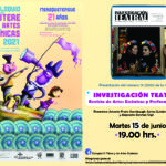 Imagen Investigación Teatral No. 19 en 8o. Coloquio: El títere y las Artes Escénicas