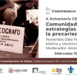 Imagen Conferencia: Comunidad Creativa, estrategias ante la precariedad. 10 de mayo, GAC del IVEC