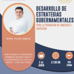 Imagen Desarrollo de estrategias gubernamentales para la promoción de comercio e inversión ¡Regístrate!