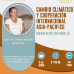 Imagen Cambio climático y cooperación Internacional Asia Pacífico: Nuevos retos con Covid-19