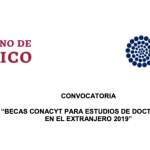 Imagen BECAS CONACYT PARA ESTUDIOS DE DOCTORADO EN EL EXTRANJERO 2019