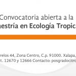 Imagen Convocatoria abierta a la Maestría en Ecología Tropical 2020