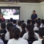 Imagen Visita de estudiantes del bachillerato de San Felipe, Usila, Oaxaca al Orquidario