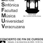 Imagen Concierto Fin de cursos Banda Sinfónica  Facultad de Música UV