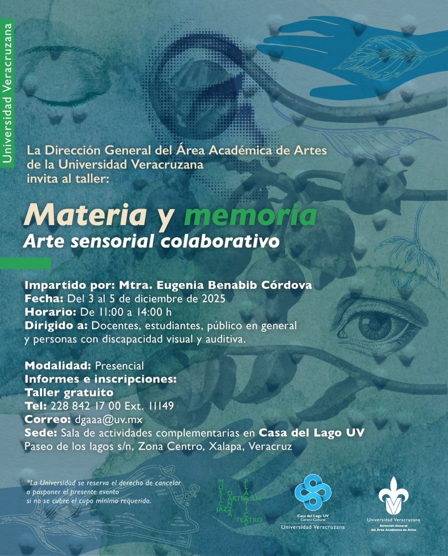 Imagen En el marco del Día Internacional de las Personas con Discapacidad Materia y memoria: Arte sensorial