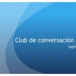 Imagen AVISO CLUB DE CONVERSACIÓN 2 INGLÉS I