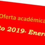 Imagen Oferta académica agosto 2019-enero 2020
