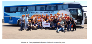 Foto grupal Represa Hidroeléctrica de Yacyretá