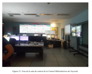 Sala de Control Central Hidroeléctrica