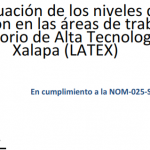 Imagen Evaluación de los niveles de iluminación en las áreas de trabajo de LATEX