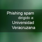 Imagen Phishing Spam dirigido a UV
