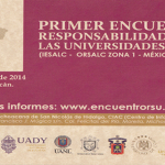 Imagen PRIMER ENCUENTRO DE RESPONSABILIDAD SOCIAL EN LAS UNIVERSIDADES MEXICANAS