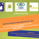 Imagen 1er Encuentro Recultivar México 2018