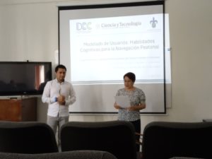 Mtro. Alejandro Najani León Gómez presentando