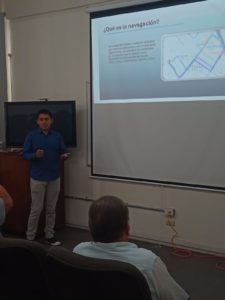 Mtro. Alejandro Najani León Gómez, impartió la ponencia: "Habilidades cognitivas para la navegación peatonal"