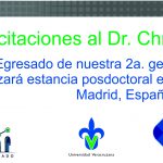 Imagen Egresado hará posdoctorado en España.